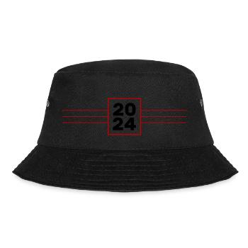 2024 year - Bucket Hat - black - Front - Lela (165cm)