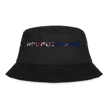 New Zealand Flag - Bucket Hat - black - Front - Lela (165cm)
