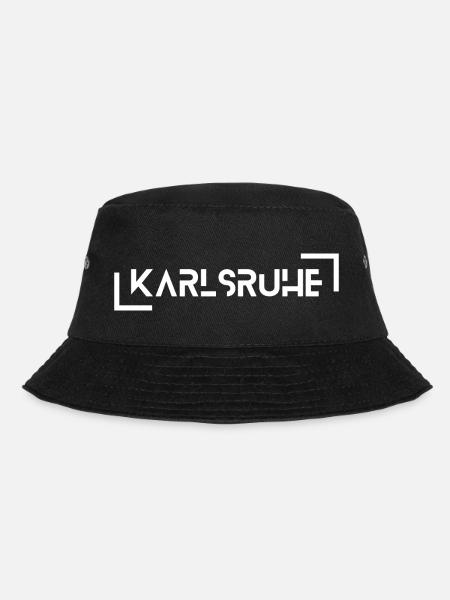 Karlsruhe - Bucket Hat - Schwarz