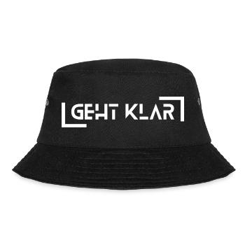 Geht klar Lustig Party lachen - Bucket Hat - Schwarz - Vorne - Lela (165cm)