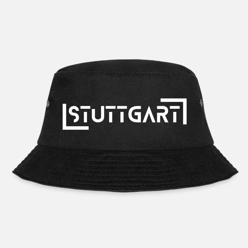 Stuttgart - Bucket Hat - Schwarz