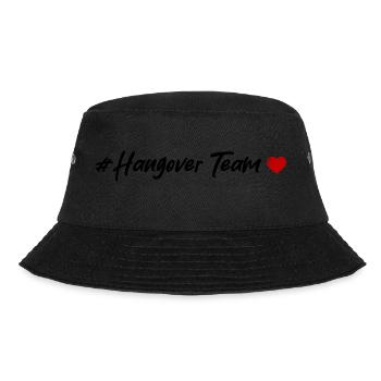 Hangover Team Heart - Bucket Hat - black - Front - Lela (165cm)