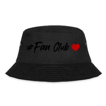 Fan Club Heart - Bucket Hat - black - Front - Lela (165cm)