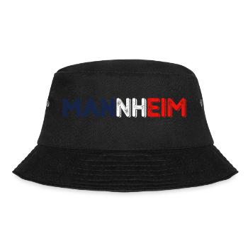 Mannheim Monnem Mannheimat - Bucket Hat - Schwarz - Vorne - Lela (165cm)