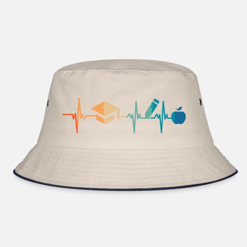 Heartbeat Teaching Bucket Hat