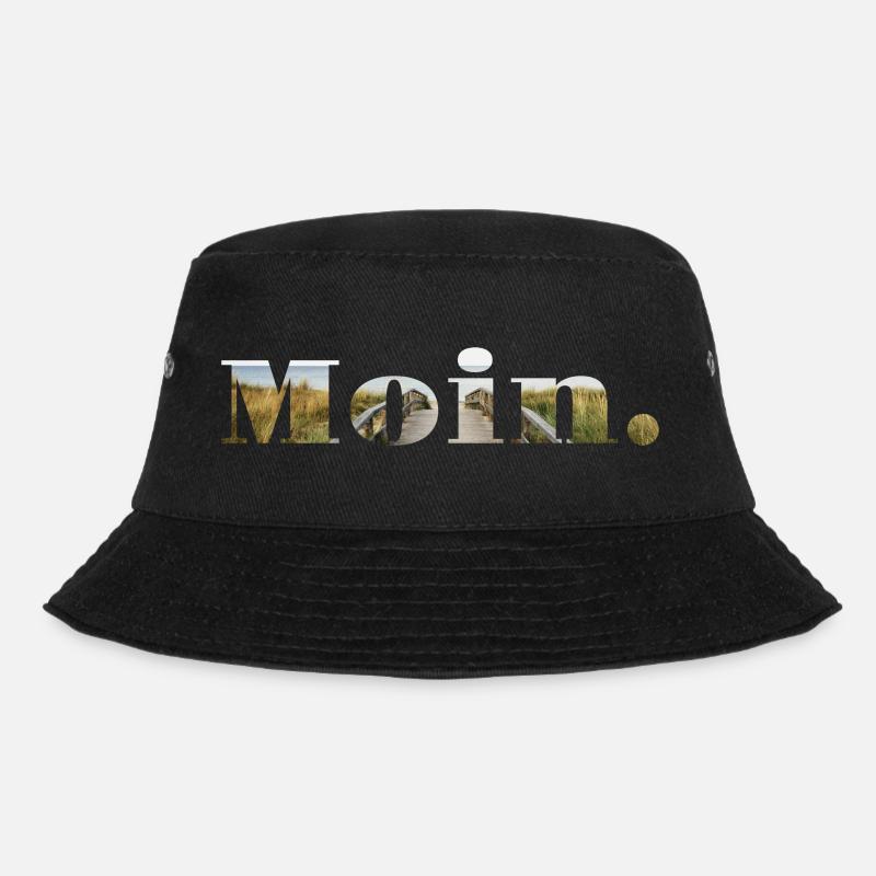 Moin - Bucket Hat - Schwarz