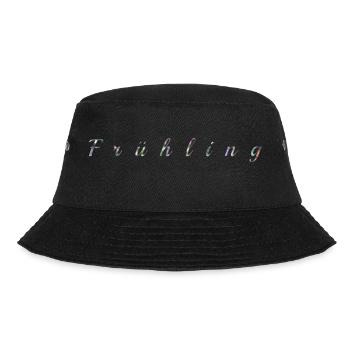 Frühling - Bucket Hat - Schwarz - Vorne - Lela (165cm)