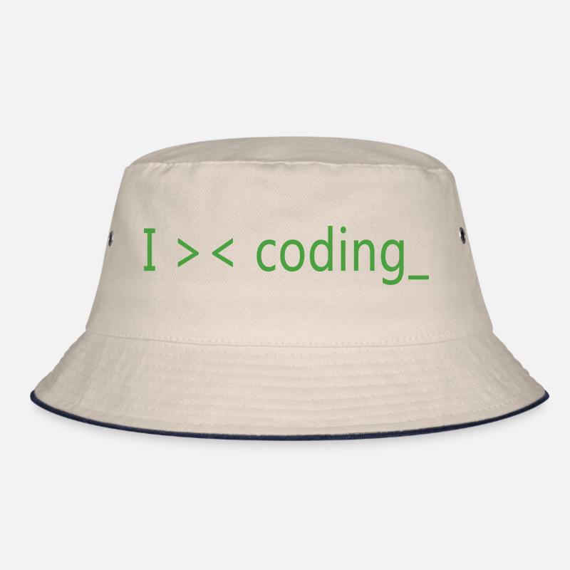 Ich liebe es, Programmierer zu programmieren Bucket Hat