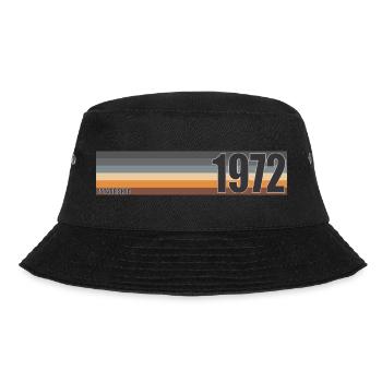 Established 1972 Classic original birthday gift - Bucket Hat - black - Front - Lela (165cm)