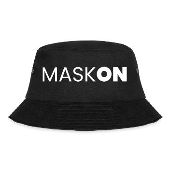 Mannheim Monnem - Bucket Hat - Schwarz - Vorne - Lela (165cm)