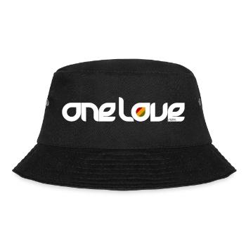 ridm one love - Bucket Hat - Schwarz - Vorne - Lela (165cm)