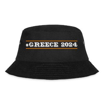 Greece 2024 - Bucket Hat - Schwarz - Vorne - Lela (165cm)