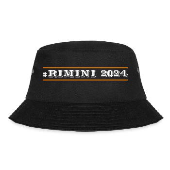 Rimini 2024 - Bucket Hat - Schwarz - Vorne - Lela (165cm)
