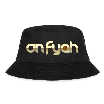 ridm on fyah - Bucket Hat - Schwarz - Vorne - Lela (165cm)