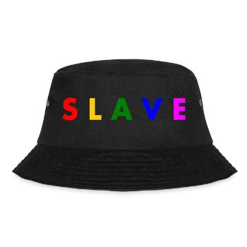 Slave - Bucket Hat - Schwarz - Vorne - Lela (165cm)