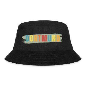 Dortmund - Bucket Hat - Schwarz - Vorne - Lela (165cm)