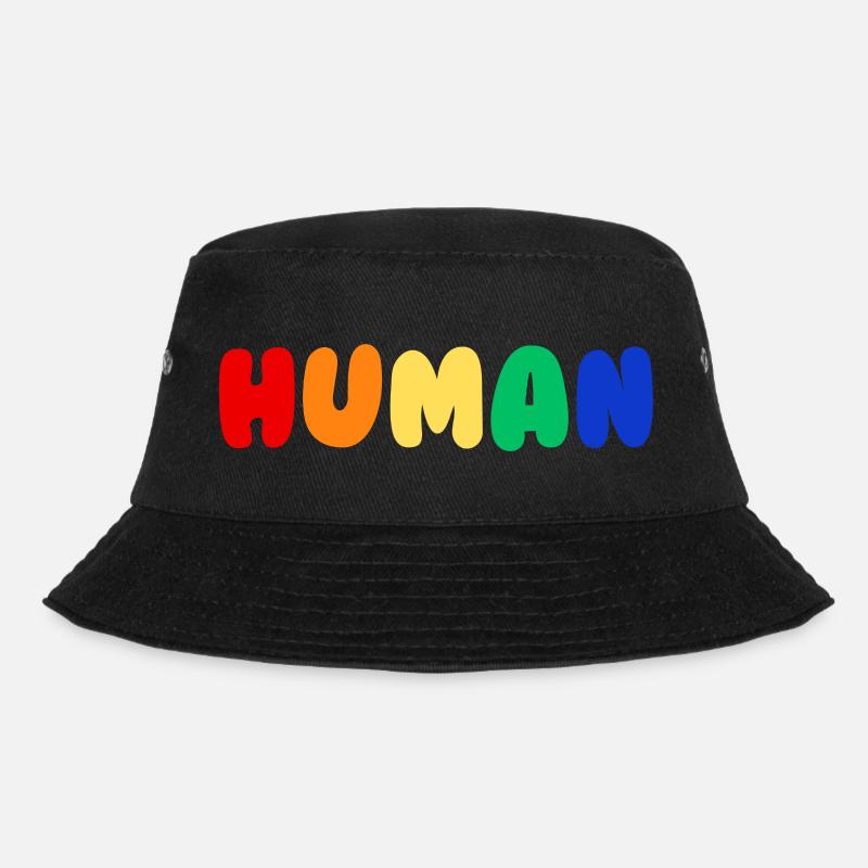 Human Pride - Bucket Hat - Schwarz