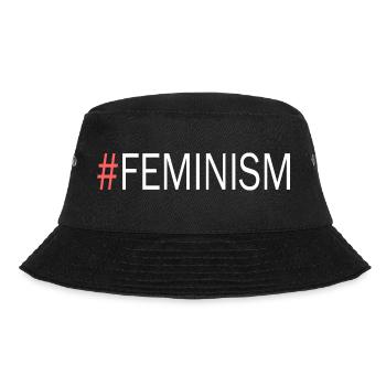 Feminism - Bucket Hat - Schwarz - Vorne - Lela (165cm)