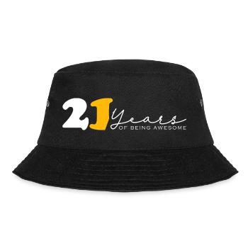 Vintage 2003 Funny 21 Year Old Bday Men Women - Bucket Hat - black - Front - Lela (165cm)