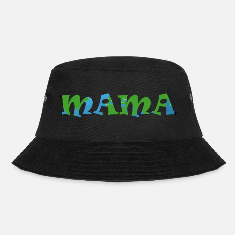 MAMA - Bucket Hat - Schwarz