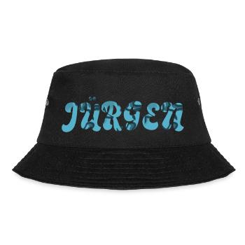 Jürgen - Bucket Hat - Schwarz - Vorne - Lela (165cm)