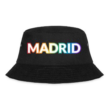 Texte arc-en-ciel gay de Madrid - Bob - noir - Devant - Lela (165cm)