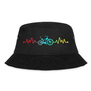 Heartbeat Bike Cardio Puls Bike - Bucket Hat - black - Front - Lela (165cm)
