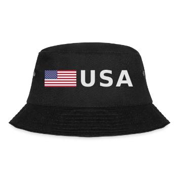 ÉQUIPE États-Unis Drapeau américain devant la police de caractères - Bob - noir - Devant - Lela (165cm)