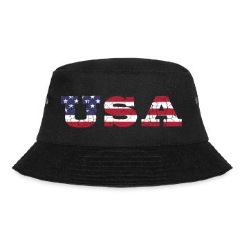 Les États-Unis aux couleurs du drapeau américain drapeau - Bob - noir - Devant - Lela (165cm)