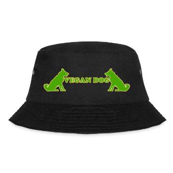 Vegan Dog - Bucket Hat - black - Front - Lela (165cm)