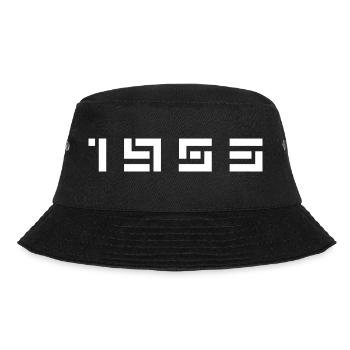 Geburtsjahr Geburtstag Born In - Made in 1953 - Bucket Hat - Schwarz - Vorne - Lela (165cm)