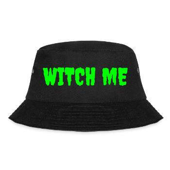 Magical Witchcraft Themed T-Shirt Design - Bucket Hat - black - Front - Lela (165cm)