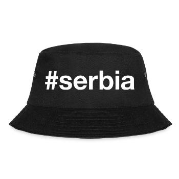 SERBIE Hashtag Serbien - Bob - noir - Devant - Lela (165cm)