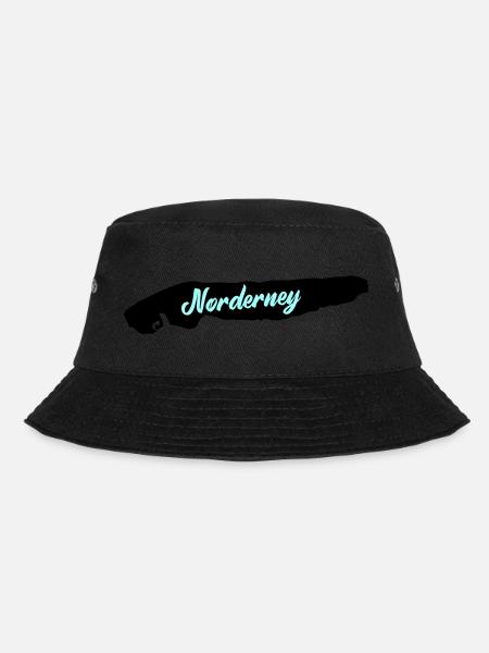 norderney insel - Bucket Hat - Schwarz