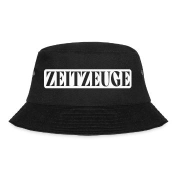 Zeitzeuge - Bucket Hat - Schwarz - Vorne - Lela (165cm)