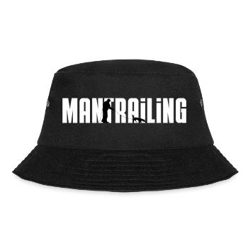 mantrailing - Bucket Hat - Schwarz - Vorne - Lela (165cm)