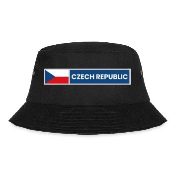 Czech National Flag - Bucket Hat - black - Front - Lela (165cm)