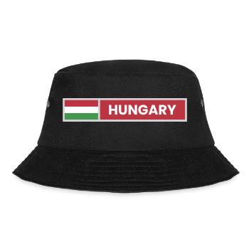 Hungary National Flag - Bucket Hat - black - Front - Lela (165cm)