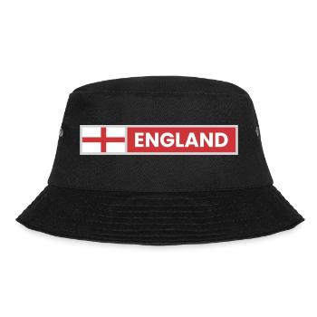 England National Flag - Bucket Hat - black - Front - Lela (165cm)