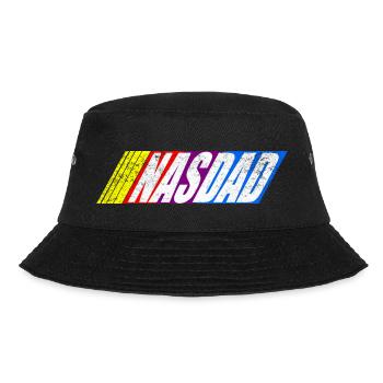 Funny Nasdad Racing car For Father's Day - Bucket Hat - black - Front - Lela (165cm)