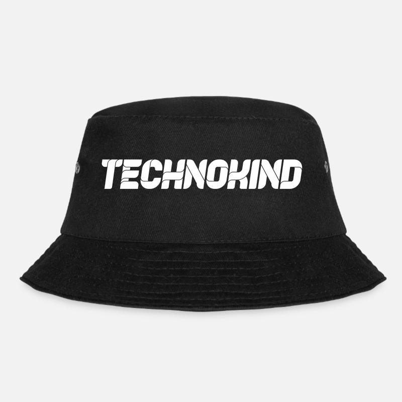 Technokind - Bucket Hat - Schwarz