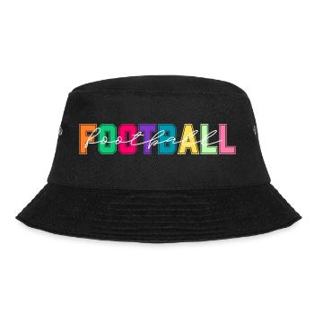 Football couleurs - cadeau amateur de football - Bob - noir - Devant - Lela (165cm)