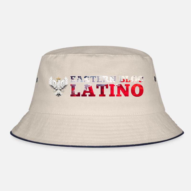 Eastern Bloc Latino Pole Poland White Eagle Gift Bucket Hat