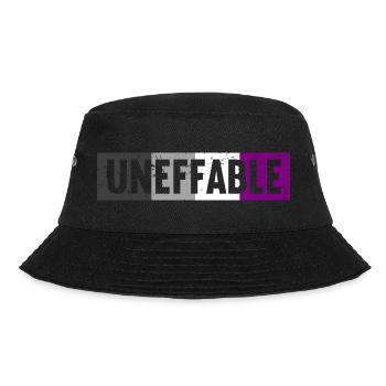 uneffable Design for a fan of perfection - Bucket Hat - black - Front - Lela (165cm)