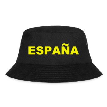 Espana - Spain - Spanien - Bucket Hat - Schwarz - Vorne - Lela (165cm)