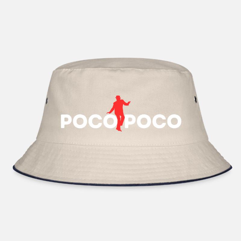 INDONET Poco Poco Druck Bucket Hat