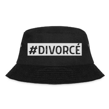 T-shirt humour #DIVORCÉ – Fier d’être enfin libre - Bob - noir - Devant - Lela (165cm)