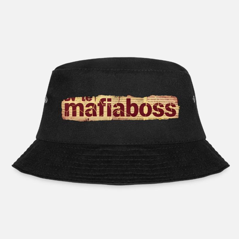 Mafiaboss  - Bucket Hat - black