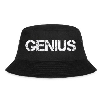 Genius - Bucket Hat - black - Front - Lela (165cm)