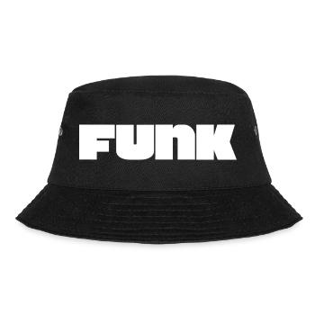 Funk logo - Bucket Hat - black - Front - Lela (165cm)